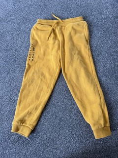 Matalan Boys Age 3 4 Years Mustard Yellow Joggers