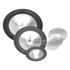 2pcs 4"/5"/6.5"/8"/10" inch Speaker Cone Paper Basin Woofer Drum Paper Foam Edge