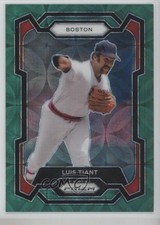 2024 Panini Prizm Green Scope Prizm 58/75 Luis Tiant #5 4z8