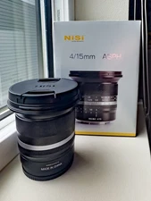 NiSi 15mm f/4 Sunstar Super Wide Angle Full Frame ASPH Lens (Sony E Mount) - ...