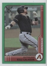 2021 Topps Big League Veterans & Rookies Green Foil 48/75 Kole Calhoun #218 lz7