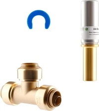 Stainless Steel Water Hammer Arrestor 1/2 Inch Push-Fit