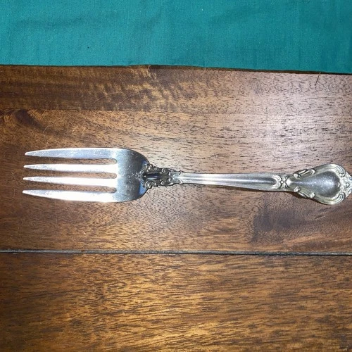 Chantilly Gorham Sterling Silver Large Cold Meat Serving Fork ~74.94g