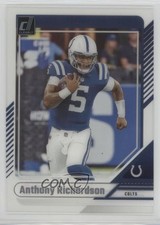 2024 Panini Clearly Donruss Anthony Richardson #24 1g2w