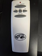hampton bay universal ceiling fan remote control, Model: Fan-HD