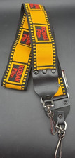 Vintage Kodak Film Camera Strap Yellow & Black 35mm Film Design---RARE!!!!!