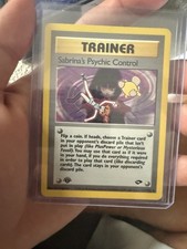 First edition Sabrina’s Psychic Control Gym Challenge 121 on eBay