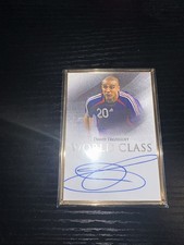 2026 Futera Incredible Series 2, David Trezeguet on card Signature Gold Framed￼