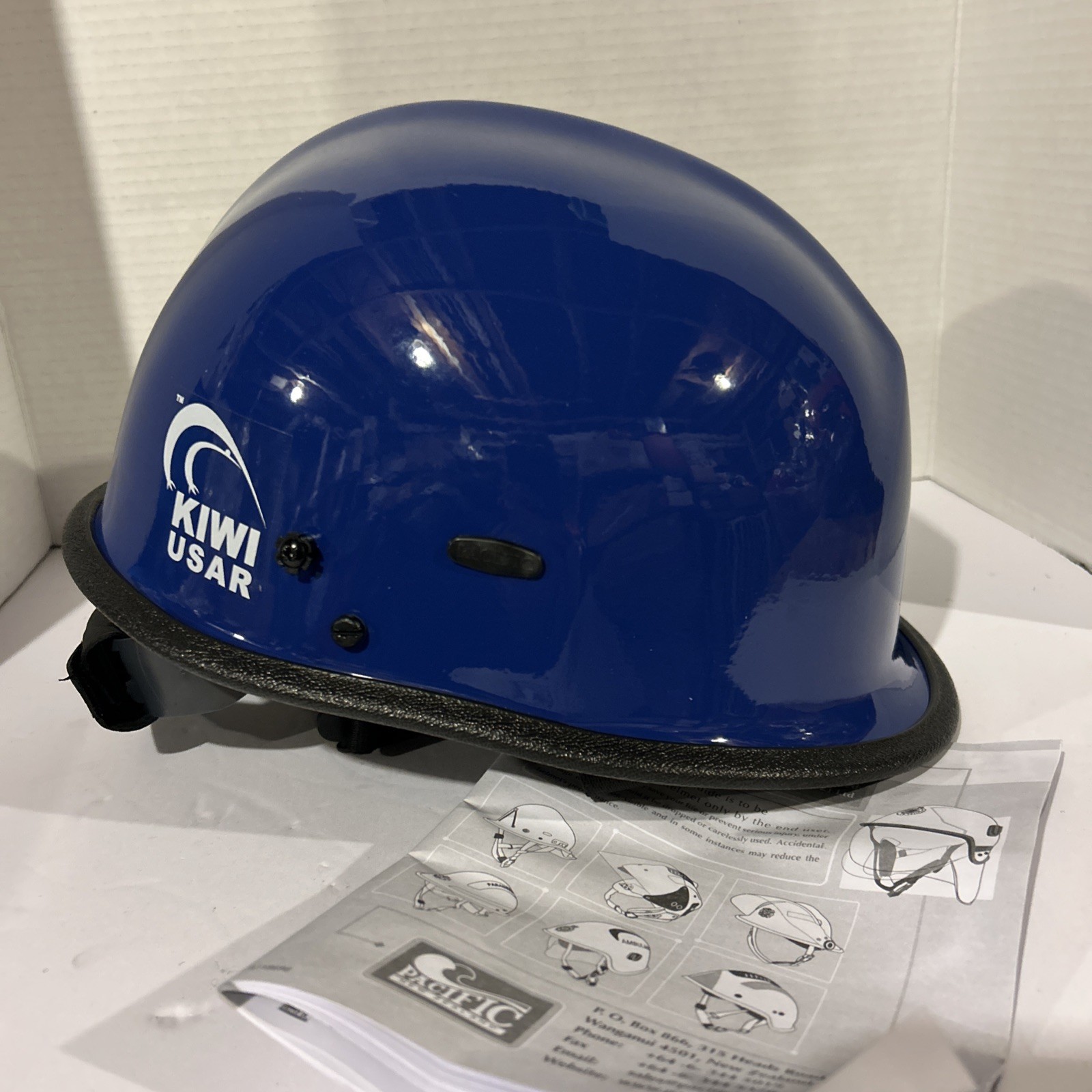 Pacific Helmets R3V4 Kiwi USAR Rescue Helmet Blue