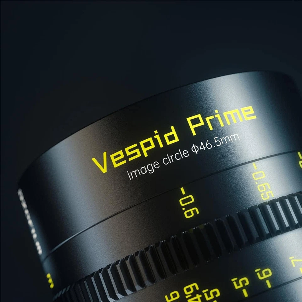 Lente estándar de cine Dzofilm DZO-V03521PL Vespid Prime 35 mm T2.1 para montaje PL Foto 3 de 4
