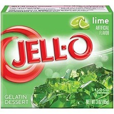 Jell-o Lime 3.oz 85g Jello (2 packs)