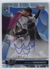 2020 Bowman's Best of Blue Refractor /150 Jordan Yamamoto #B20-JY Auto 4z8