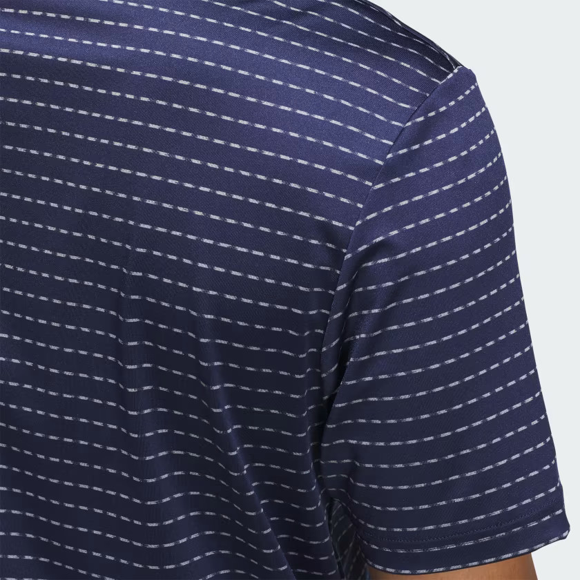 adidas men Ultimate365 Dash Stripe Polo Shirt 4