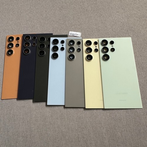 Genuine Original Samsung Galaxy S24 Ultra Back Glass Cover Battery Door Grade A