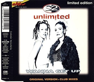 2 UNLIMITED - Wanna Get Up [single-] - CD - **Excellent Condition**
