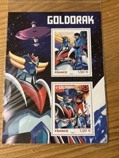 GOLDORAK ACTARUS Bloc de Planche Collector 2 Timbres Neuf 2021