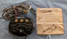 VINTAGE AMERICAN FLYER #1 1/2 45 WATT TRANSFORMER with Manual 