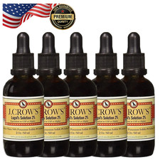 1 5 PCS J.Crow'S Lugol'S Solution Of Iodine 2 2Oz Liquid Supplements