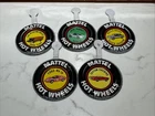 1968-1971Hot Wheels REDLINE Button Lot Of 5