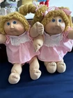 Cabbagepatch Kids Butterscotch Blue Smoke Free Ok Factory Hm2 (2dolls)