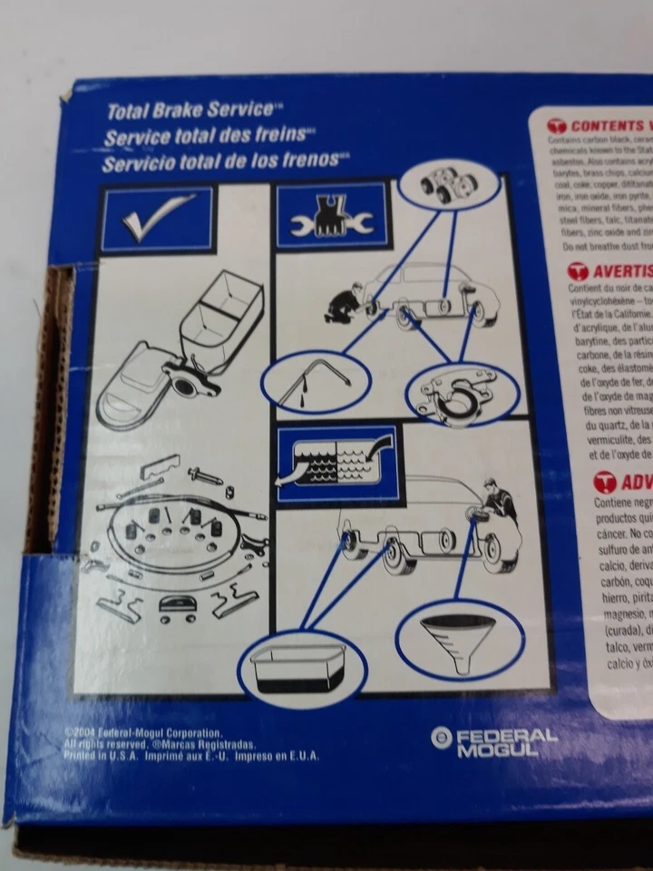 NOVAS PASTILHAS DE FREIO A DISCO SEMI-METÁLICAS WAGNER QUICK STOP Ref# ZX857 - Imagem 4 de 4