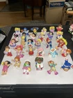 Vintage 1984 Cabbage Patch Kid Figures Lot of 50 Mini Figurines Rubber 80s