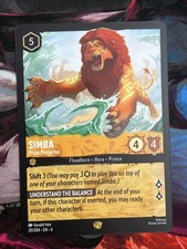 Simba - Pride Protector [Foil] #20 Prices | Lorcana Azurite Sea