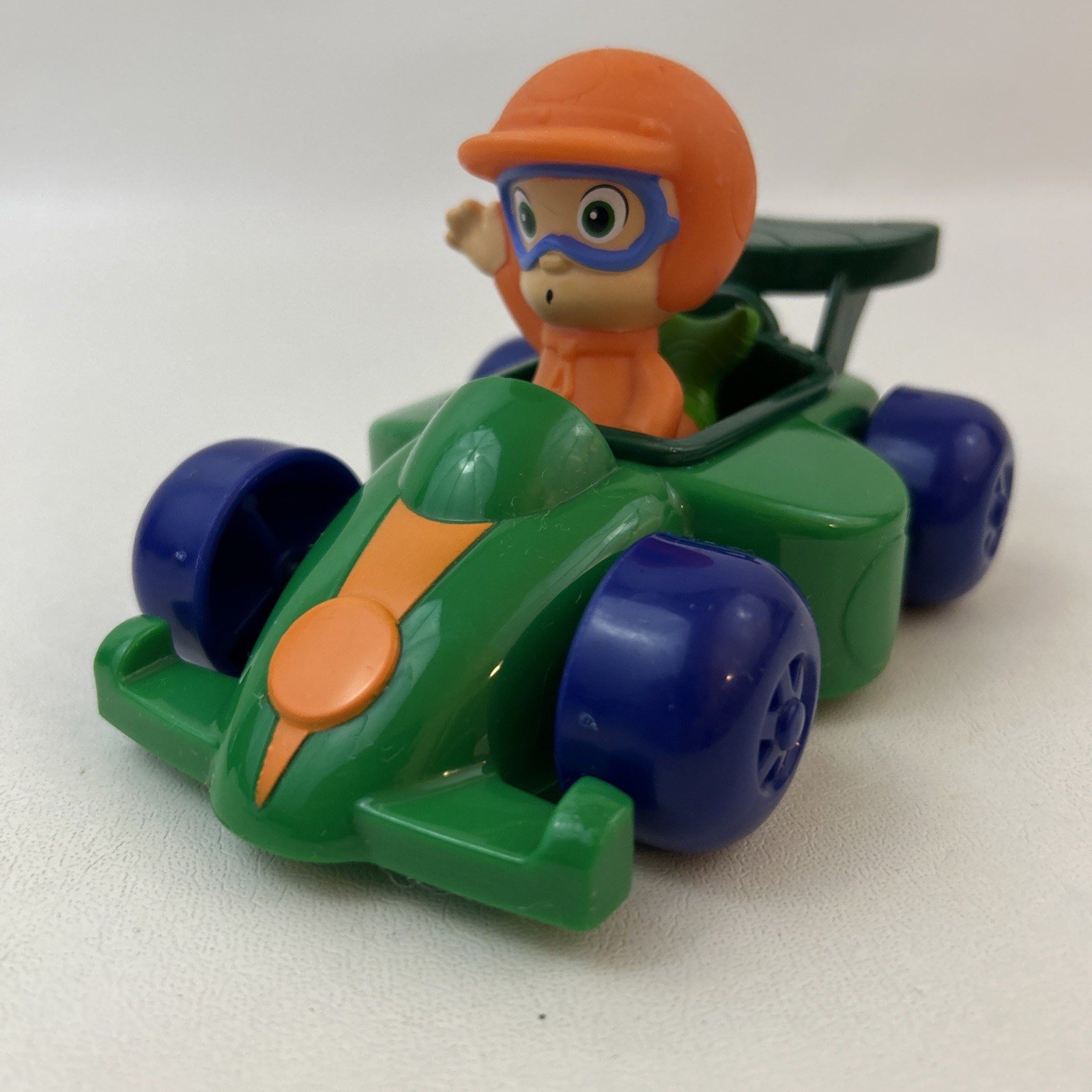 Bubble Guppies Green Streak Vehicle Green Nonny Nickelodeon 2012 Fisher Price