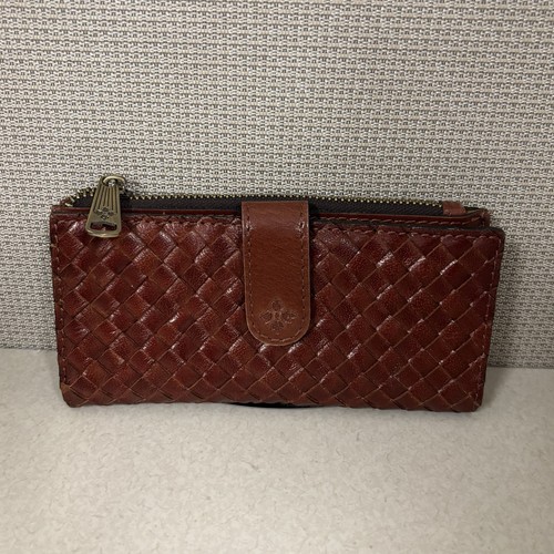 Patricia Nash Nazari Woven Leather Wallet