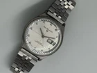 Vintage Seiko 5 Sportsmatic 21J Auto Day/Date Silver Dial Steel 36mm