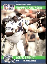 Cortez Kennedy 1990 Pro Set #671 Seahawks NFL READ FREE SHIPPING AutographDen