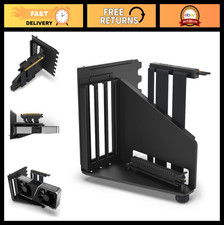 Vertical GPU Mounting Kit - 175mm PCIe 4.0 Riser Cable - Sturdy Steel GPU Holder