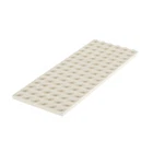 1x Lego Building Plate 6x16 Cream White Basic Train Train Star Wars 4142871 3027