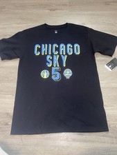 Chicago Sky #5 Angel Reese Jersey Tee Shirt Size Medium