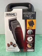 NEW WAHL FADE Cut Hair Cut Clippers Complete 16-Piece Hair Cutting Kit 9656
