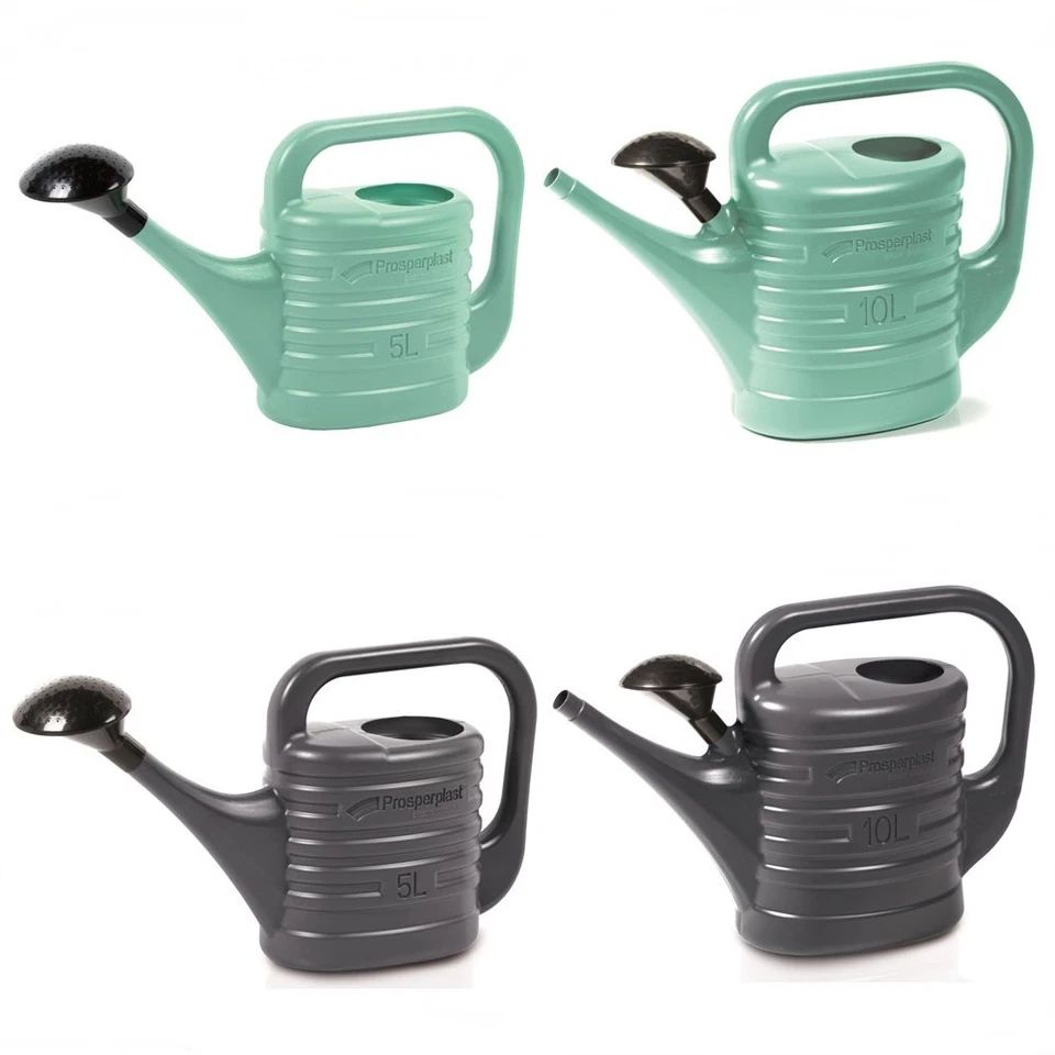 BIRNEPOWER Gießkanne Gartengießkanne Blumengießkanne Kunststoff mit Gießbrause 2L 5L 10L