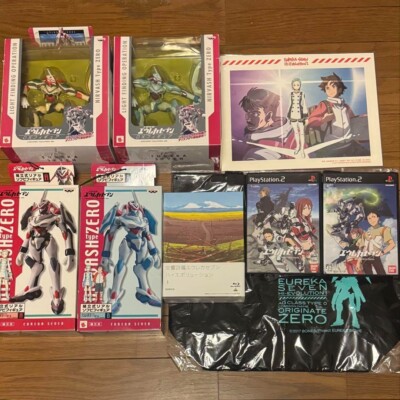 Eureka Seven Figure DVD Bag Game Booklet SET Bulk