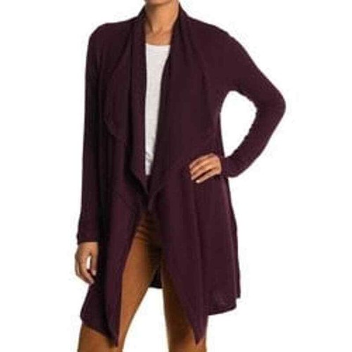 Cozy Waterfall Cardigan Rosewood XS | eBay