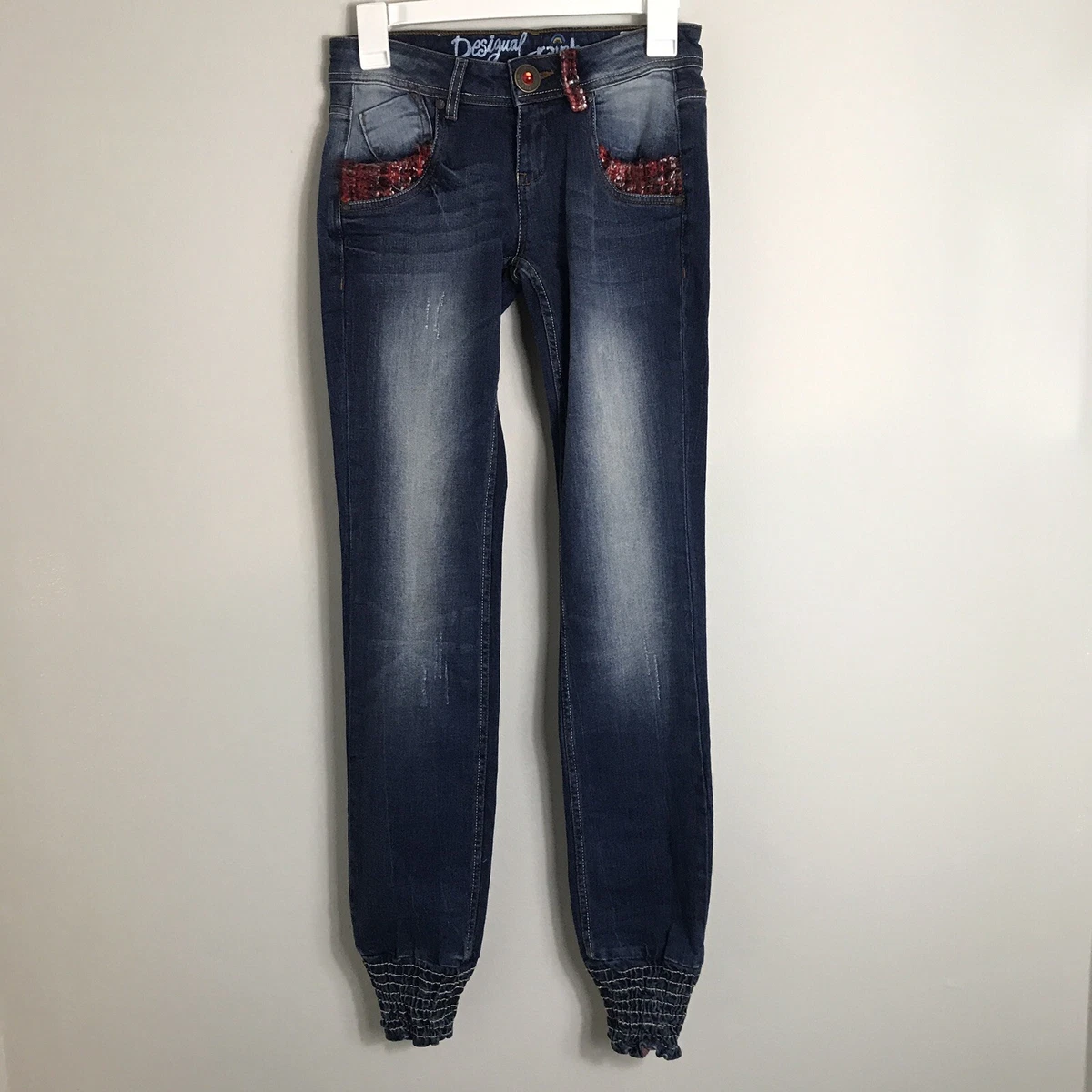 Desigual rainbow jeans clearance