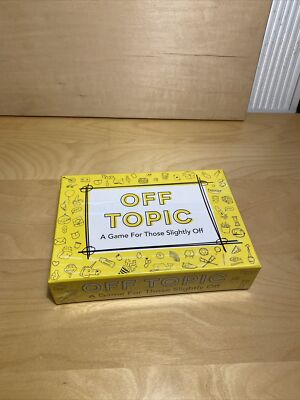 Off Topic : A Game For Those Slightly Off BRAND NEW Sealed