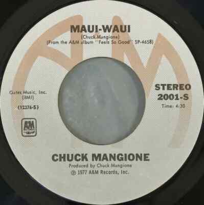 Chuck Mangione Feels So Good Vinyl Single 7inch A&M Records