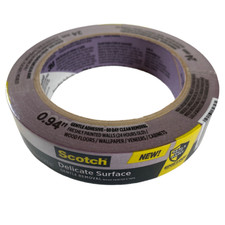 3M Scotch 2080 0.94" x 60 yd Painter's Tape Lot of 4 