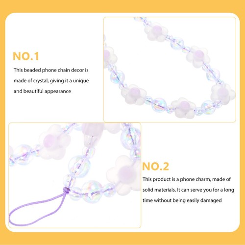Wrist Rope Hanger Chain Beaded Phone Lanyard Strap Charms Chains - 第 4/12 張圖片