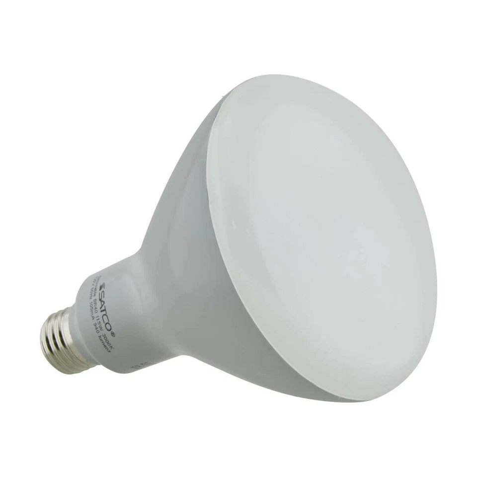 Satco S9639 - 16.5 Watt LED BR40 Dimmable Reflector Bulb - 120 Volts (6 Pack) - Image 3 of 4
