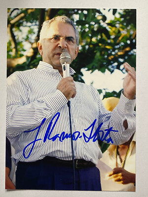 Jose Manuel Ramos-Horta - Nobelpreis Frieden 1996 - orig Autogramm - 17 x 13 cm 