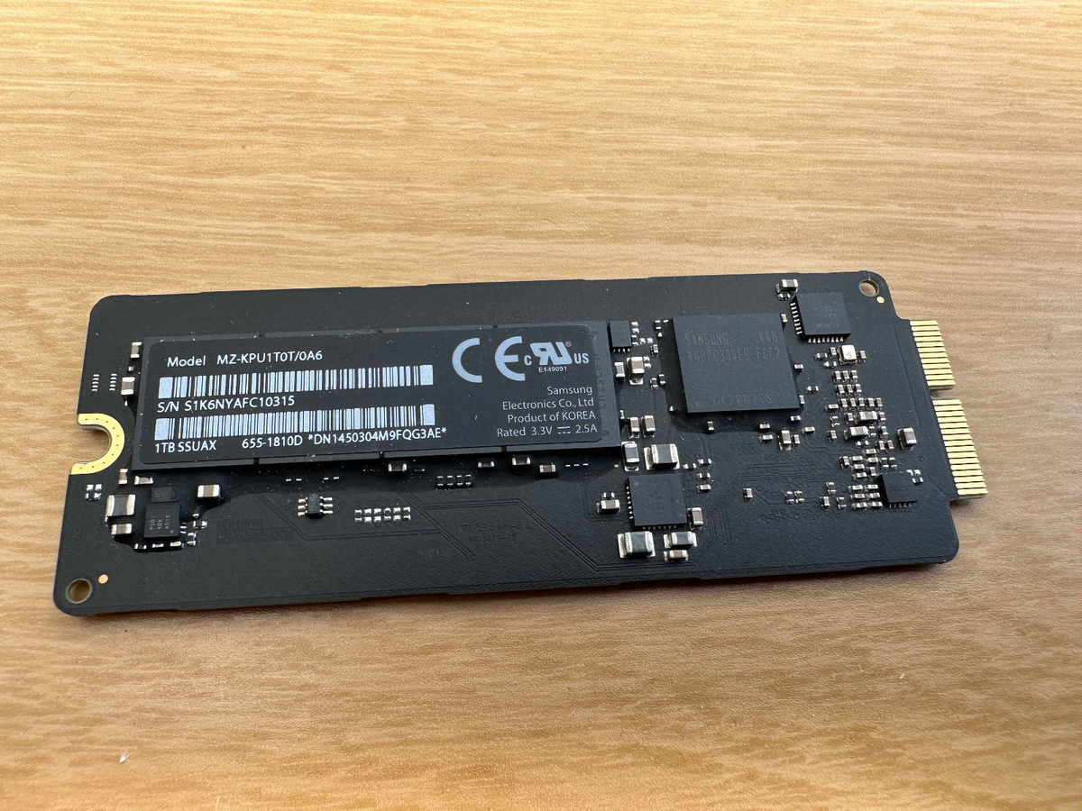 Apple MacBook Pro A1398 Late 2013 SSD 1TB MZ-KPU1T0T/0A6 655-1810D