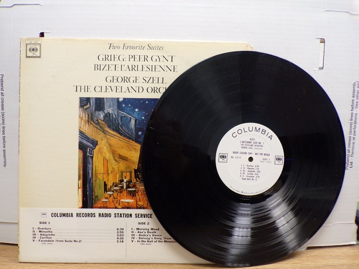 Grieg Peer Gynt Suite Cleveland Orchestra PROMO 33rpm 030321DBV | eBay