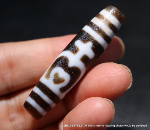 Magic Power Tibetan Old Agate Oily Treasure Bottle dZI Bead Amulet Pendant AJK10 - 第 1/8 張圖片