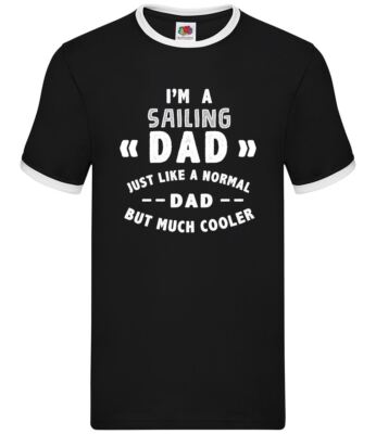 I'm A Sailing Dad - Herren Ringer - Vatertag Segler Boot Segel Laser RYA