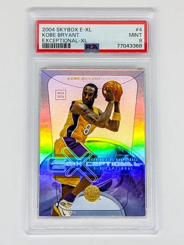 2004-05 E-XL E-Xceptional XL #4EXQ Kobe Bryant PSA 9 Los Angeles Lakers HOF SSP
